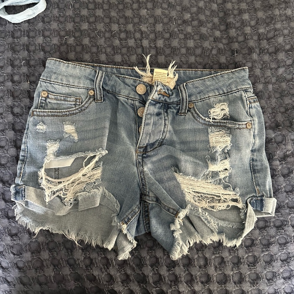 Altar’d State Jean Shorts